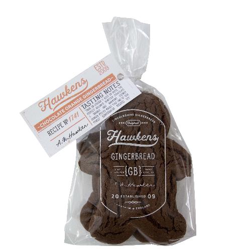 Hawkens Gingerbread Chocolate Orange Gingerbread Men 2x50g   13