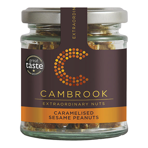 Cambrook Caramelised Sesame Peanut Jar 80g   15