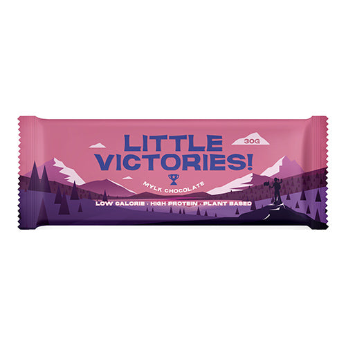 Little Victories Original Chocolate Bar Vegan & Lower in Calories 30g   12