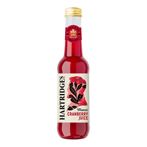 Hartridges Cranberry Juice, 275ml x 12