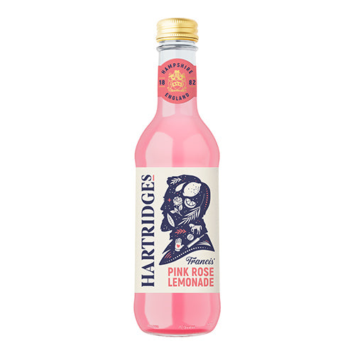 Hartridges Pink Rose Lemonade 330ml   12
