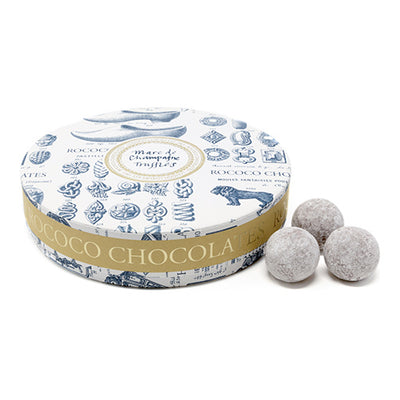 Rococo Marc de Champagne Truffle Tub 190g   6 - Pre-Order Only