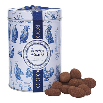 Rococo Dusted Scorched Almonds Gift Tin 150g   5 - Pre-Order Only