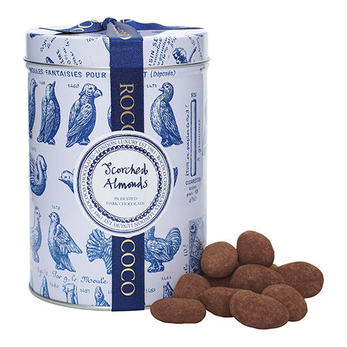 Rococo Dusted Scorched Almonds Gift Tin 150g   5 - Pre-Order Only