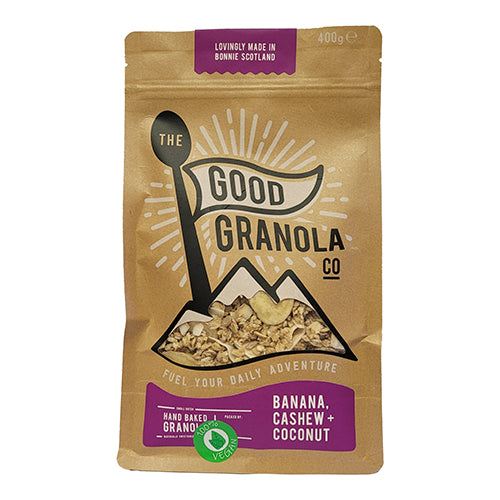 Good Granola Co Banana, Cashew & Coconut 400g 6