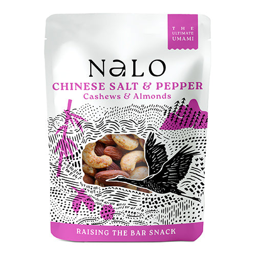 Nalo Chinese Salt & Pepper Cashews & Almonds 40g   12