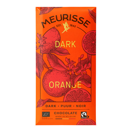 Meurisse Dark chocolate with Orange 100g   15