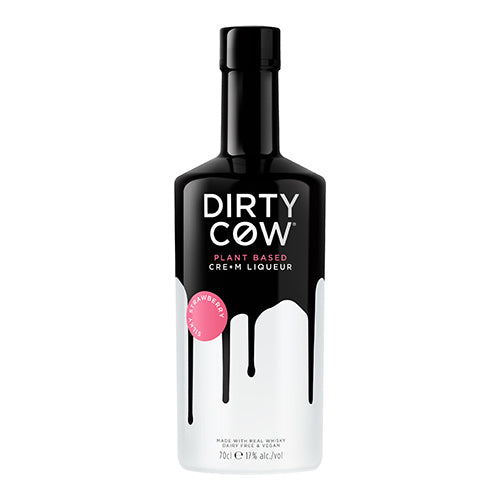 Dirty Cow Silky Strawberry Plant Based Cre*m Liqueur 70cl   6