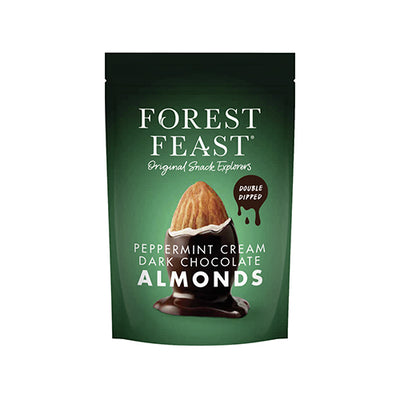 Forest Feast Dark Chocolate Peppermint Cream Almonds 120g   8