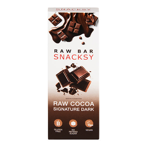 Snacksy Raw Bar Signature Dark 40g   12