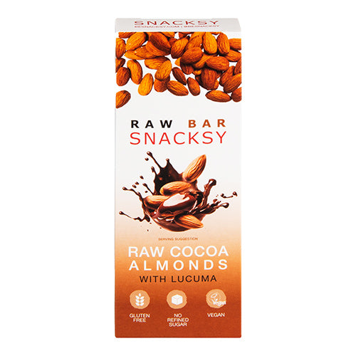 Snacksy Raw Bar Almonds with Lucuma 40g   12