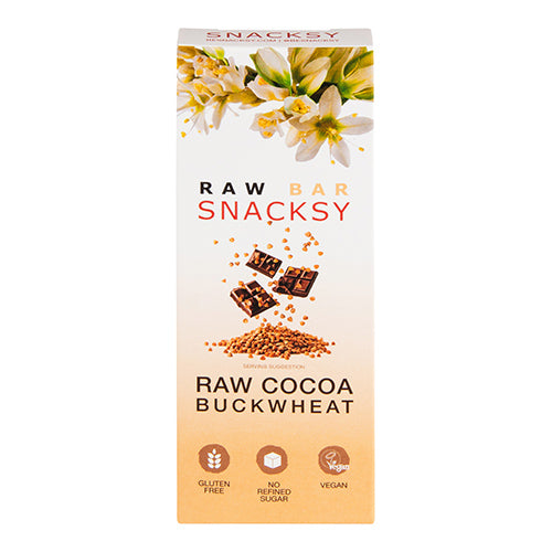 Snacksy Raw Bar Buckwheat 40g   12