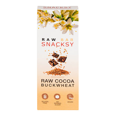 Snacksy Raw Bar Buckwheat 40g   12