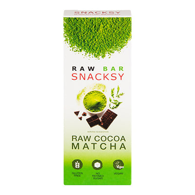 Snacksy Raw Bar Matcha 40g   12