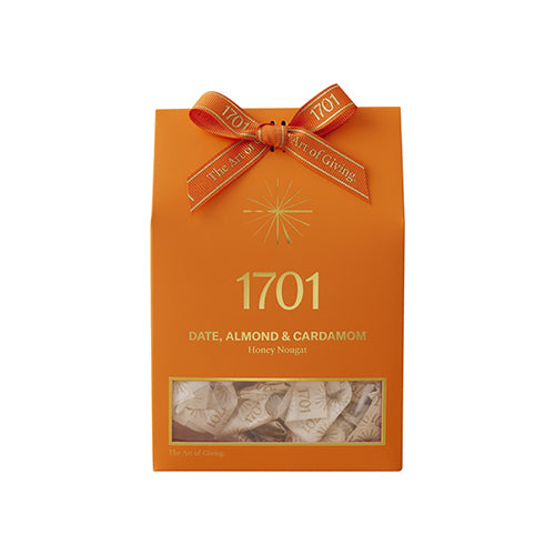 1701 Date Almond & Cardamom Honey Nougat Box 160g   10