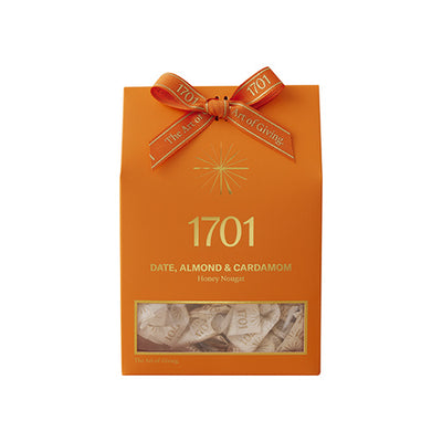 1701 Date Almond & Cardamom Honey Nougat Box 160g   10