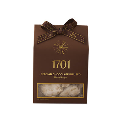 1701 Belgian Chocolate Infused Honey Nougat Box 160g   10