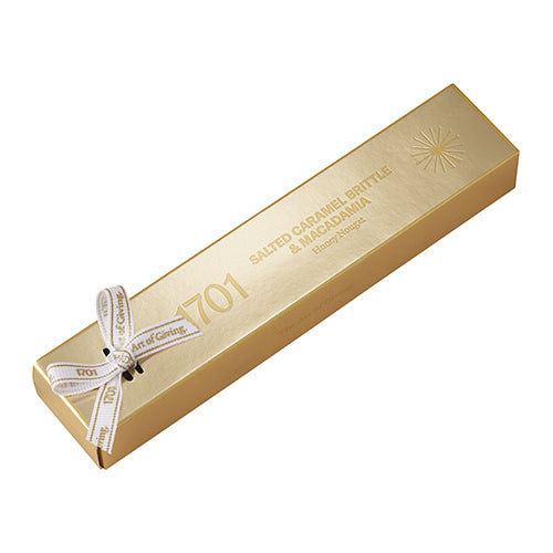 1701 Salted Caramel Brittle & Macadamia Honey Nougat Bar 100g   10