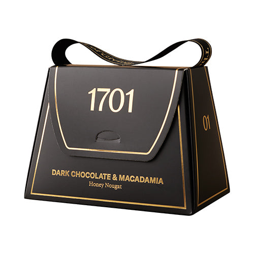 1701 Dark Chocolate & Macadamia Honey Nougat Handbag 140g    10