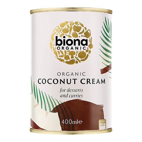 Biona Organic Coconut Cream 400ml   6