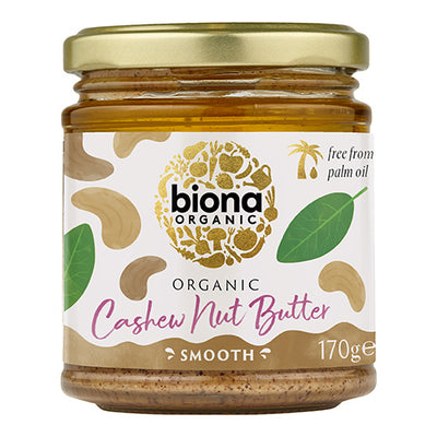 Biona Organic Cashew Butter 170g   6