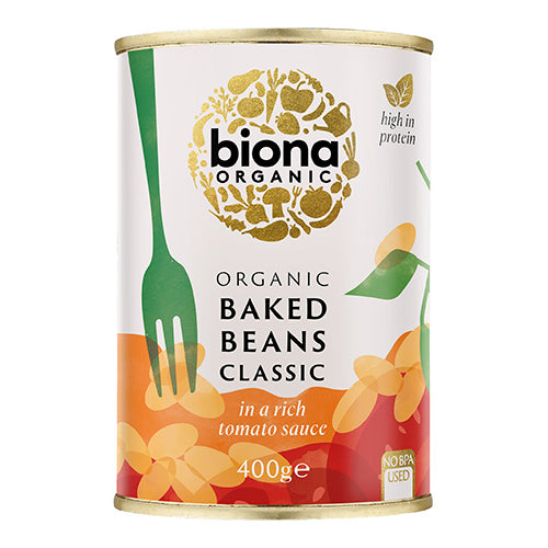 Biona Organic Classic Baked Beans 400g   12