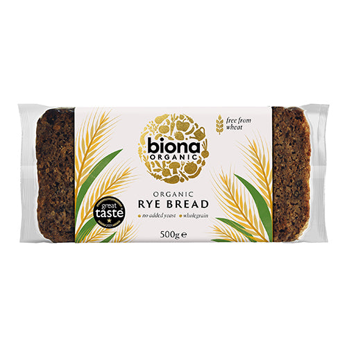 Biona Organic Rye Bread 500g  7