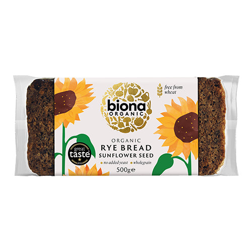 Biona Organic Rye Bread Sunflower Seed 500g   7