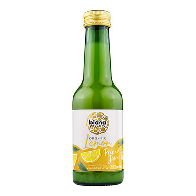 Biona Organic Lemon Juice 200ml   6