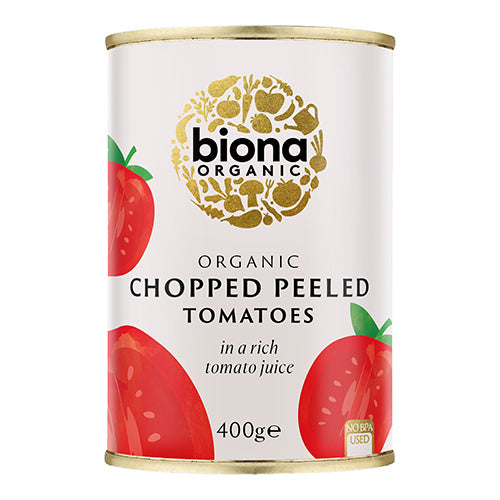 Biona Organic Chopped Tomatoes 400g   12