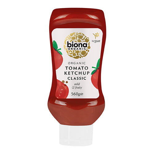 Biona Organic Tomato Ketchup -Squeezy 560g   12