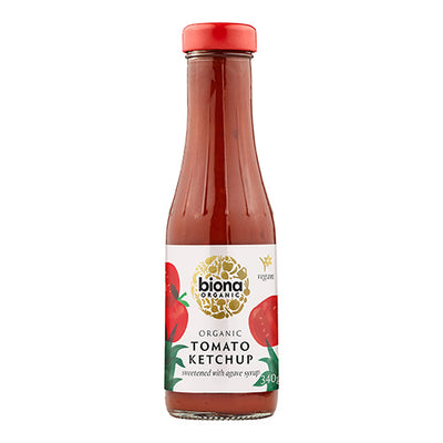 Biona Organic Tomato Ketchup with Agave Syrup 340g   6