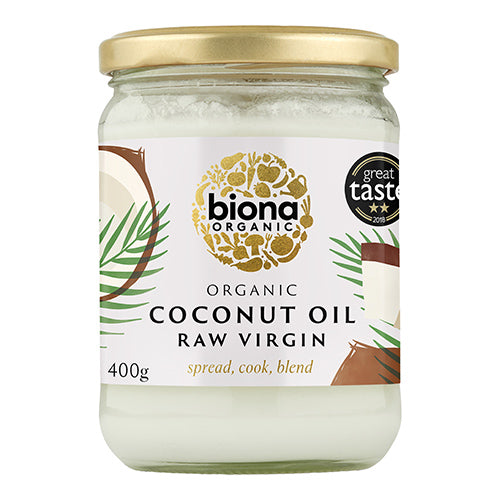 Biona Organic Raw Virgin Coconut Oil 400g   6