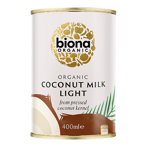 Biona Organic Coconut Milk Light 400ml   6