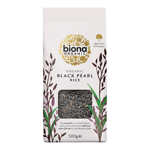 Biona Organic Black Pearl Rice 500g   6