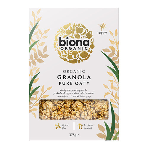 Biona Organic Pure Oaty Granola 375g   6