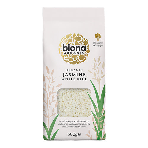 Biona Organic Jasmine Rice White 500g   6