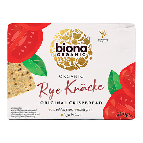 Biona Organic Knaecke Original Rye Crispbread 200g   10