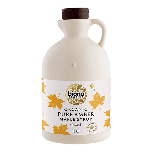 Biona Organic Maple Syrup Amber Rich Grade A  1lt   6