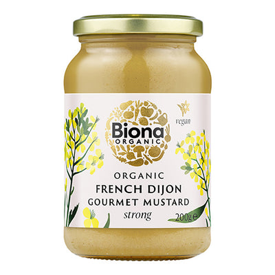 Biona Organic French Dijon Mustard Strong 200g   6