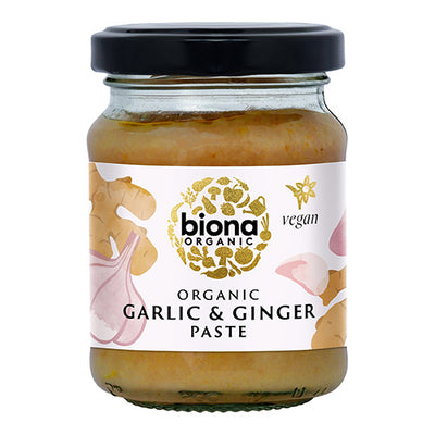 Biona Organic Garlic Ginger Paste 130g   6