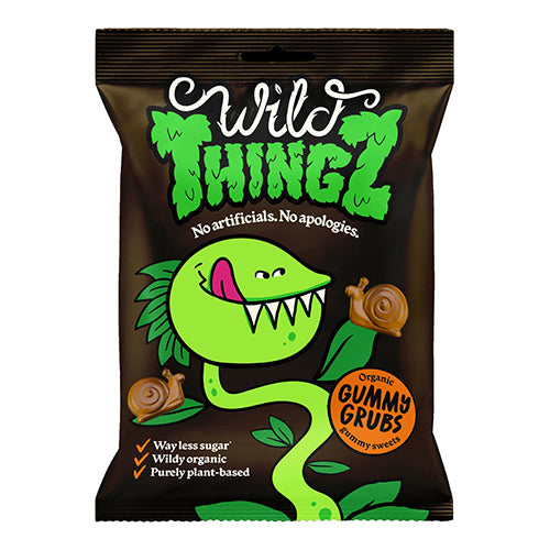 Wild Thingz Organic & Vegan Sweets Gummy Grubs 130g 10 – Diversefinefood