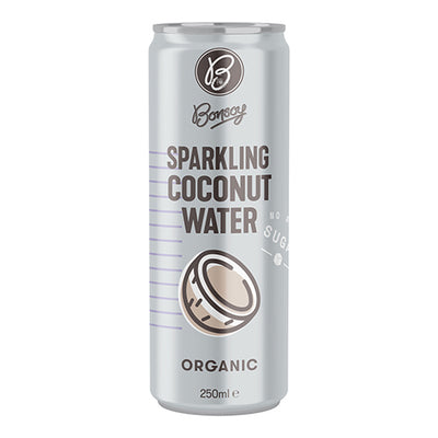 Bonsoy Organic Natural Sparkling Coconut Water 250ml   12