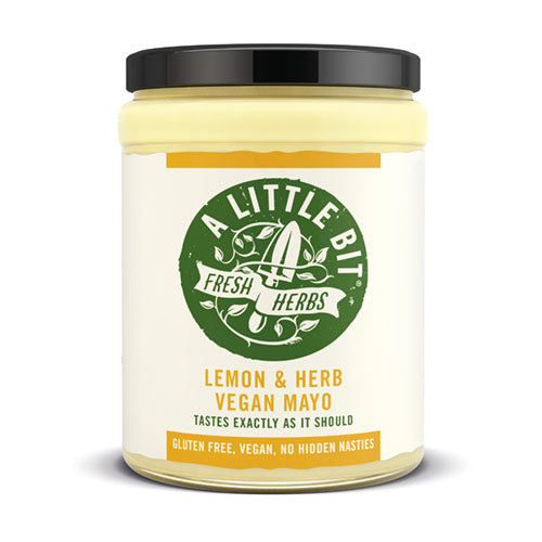 A Little Bit Lemon & Herb Vegan Mayonnaise 240g   6