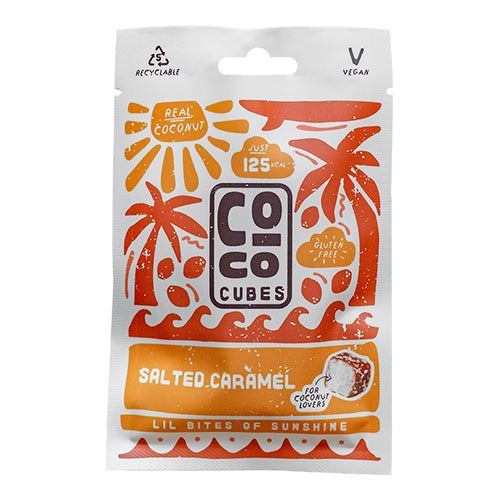 Coco Cubes Salted Caramel 30g   12