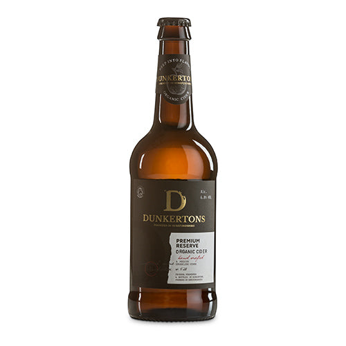 Dunkertons Premium Reserve Organic Cider 500ml   12