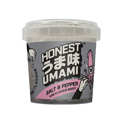 Honest Umami Salt & Pepper MSG Flavour Boost 100g   12