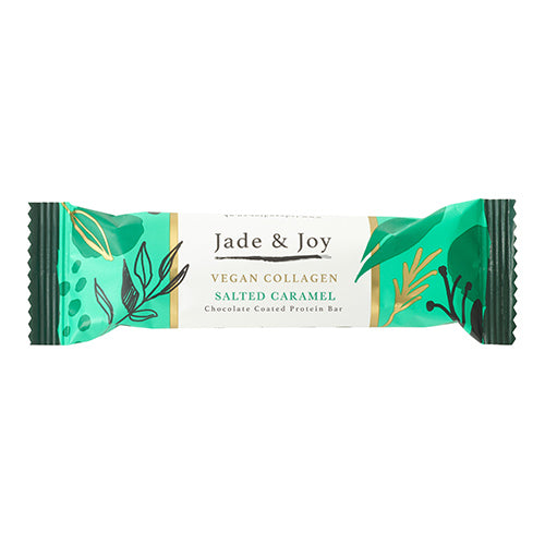 Jade & Joy Vegan Collagen Salted Caramel Protein Bar 50g   12