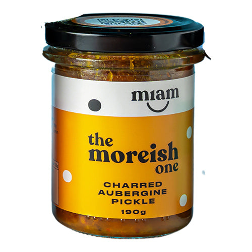 Miam Jars The Moreish One Charred Aubergine Pickle 190g   6