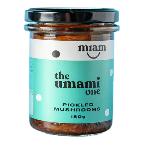 Miam Jars The Umami One Pickle Mushrooms 180gbbb6